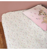 Disney Bambi Drap housse Flower - Seul - 90 x 190/200 cm - Coton