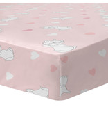 Disney Aristocats Spannbettlaken Love - Single - 90 x 190/200 cm - Baumwolle