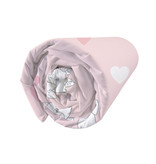 Disney Aristocats Drap housse Love - Seul - 90 x 190/200 cm - Coton