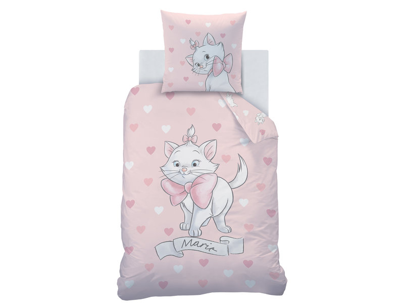 Disney Aristocats Duvet cover Love - Single - 140 x 200 cm - Cotton