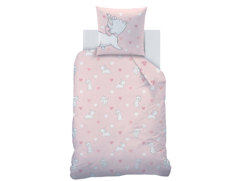 Disney Aristocats Bettbezug Love - Single - 140 x 200 cm - Baumwolle