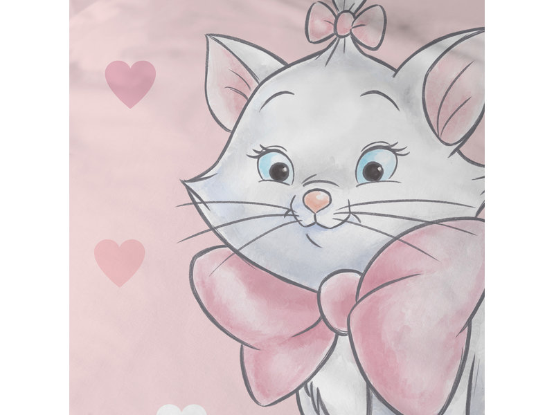 Disney Aristocats Duvet cover Love - Single - 140 x 200 cm - Cotton