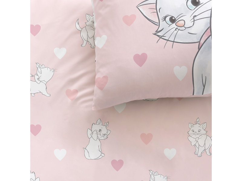 Disney Aristocats Bettbezug Love - Single - 140 x 200 cm - Baumwolle