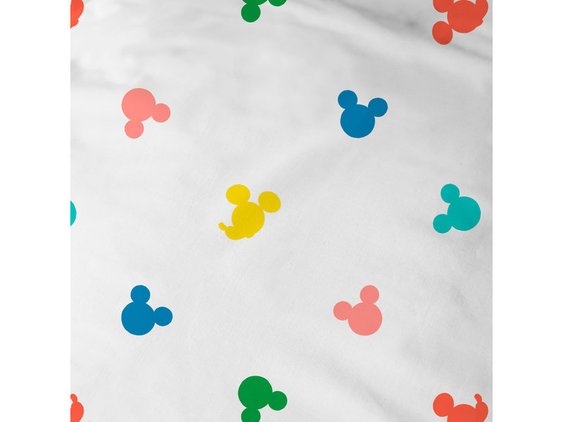 Disney Mickey Mouse Spannbettlaken Good Days - Single - 90 x 190/200 cm - Baumwolle