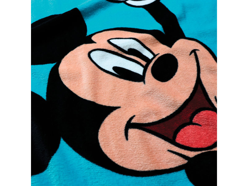 Disney Mickey Mouse Strandtuch, Blau - 70 x 120 cm - Baumwolle