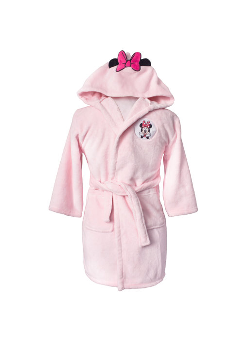 Disney Minnie Mouse Bathrobe Love 6/8 years 100% Polyester