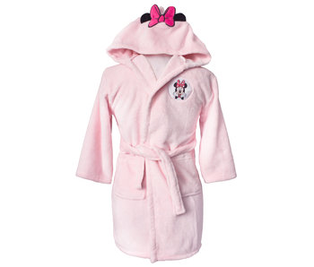 Disney Minnie Mouse Bathrobe Love 2/4 years 100% Polyester