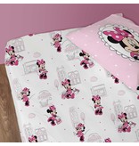 Disney Minnie Mouse Fitted sheet, Shopping - Single - 90 x 190/200 cm - Cotton