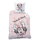 Disney Minnie Mouse Dekbedovertrek Smile - Eenpersoons - 140 x 200 cm - Katoen