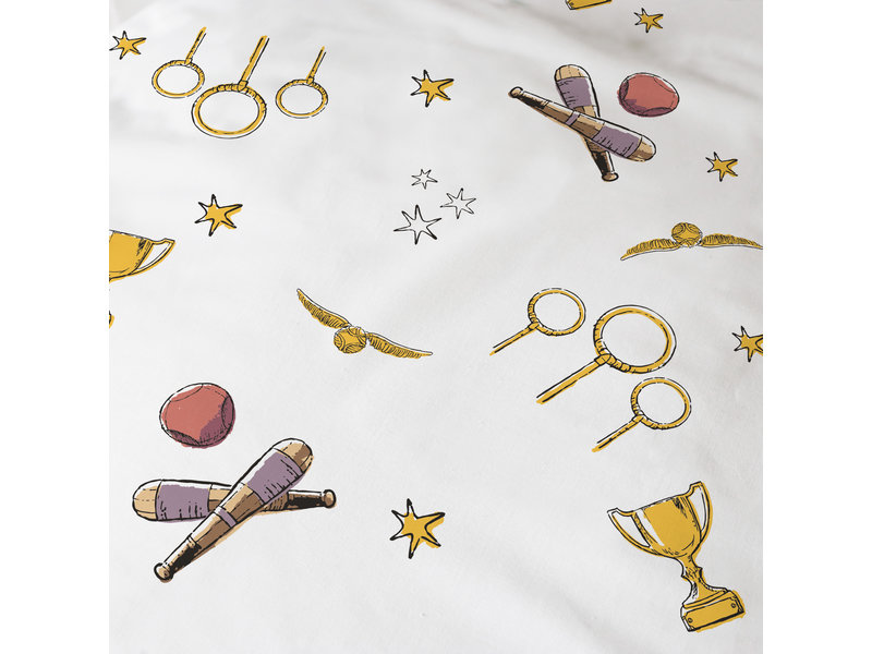 Harry Potter Drap housse Magical Moments - Seul - 90 x 190/200 cm - Coton