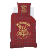 Harry Potter Dekbedovertrek, Tartan - 140 x 200 + 63 x 63 cm - Katoen