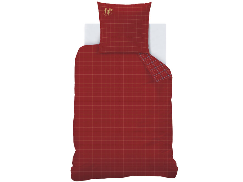 Harry Potter Duvet cover Tartan - Single - 140 x 200 cm - Cotton