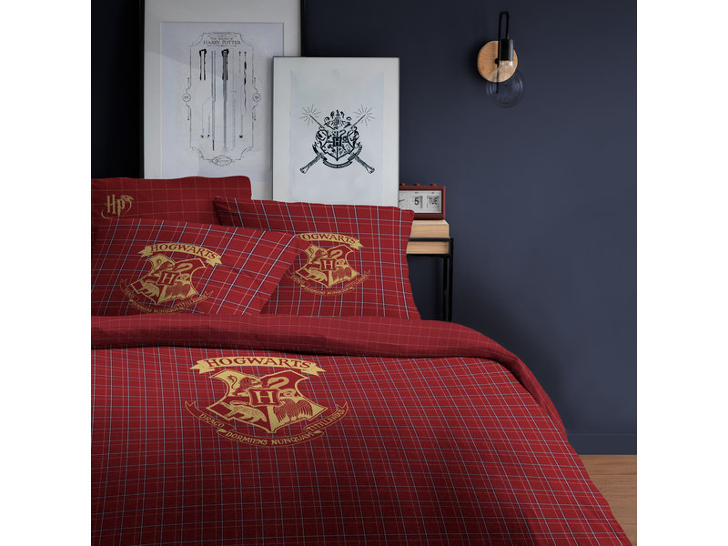 Harry Potter Duvet cover Tartan - Lits Jumeax - 240 x 220 cm - Cotton