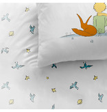 De Kleine Prins Drap housse Oiseaux - Seul - 90 x 190/200 cm - Coton