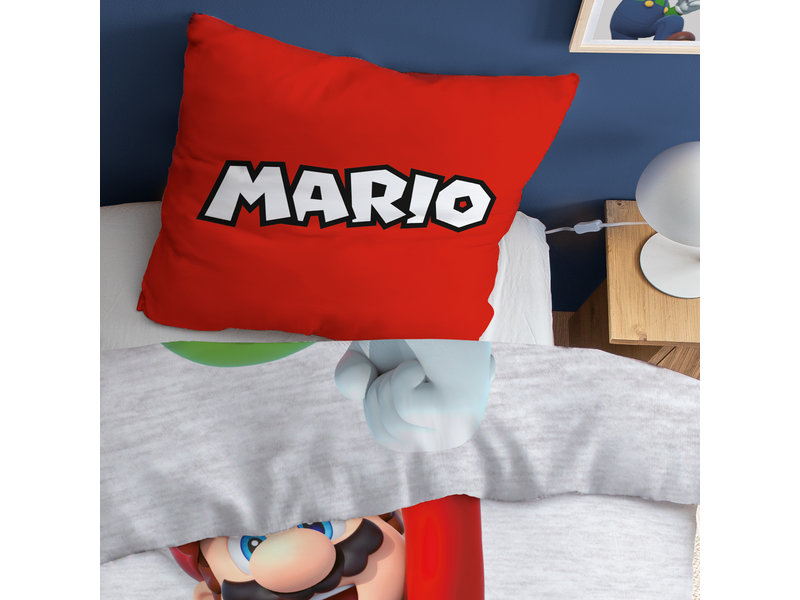 Super Mario Duvet cover Figures - Single - 140 x 200 cm - Cotton