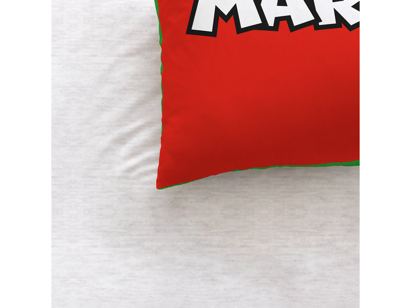 Super Mario Dekbedovertrek Figures - Eenpersoons - 140 x 200 cm - Katoen