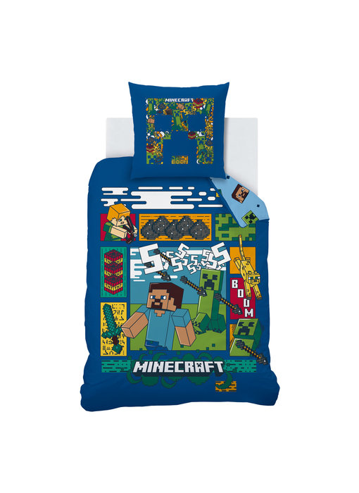 Minecraft Duvet cover Update 140 x 200 cm Cotton