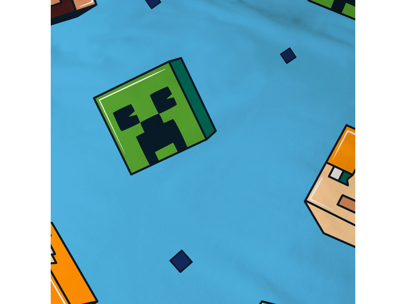 Minecraft Housse de couette Update - Seul - 140 x 200 cm - Coton