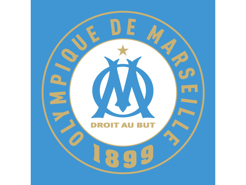 Olympique Marseille Serviette de plage Equipe - 75 x 150 cm - Coton