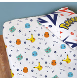 Pokémon Drap housse Starter - Seul - 90 x 190/200 cm - Coton