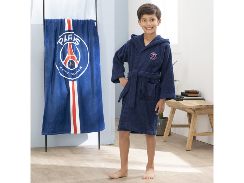 Paris Saint Germain Bathrobe Lignes - 6/8 years - Cotton