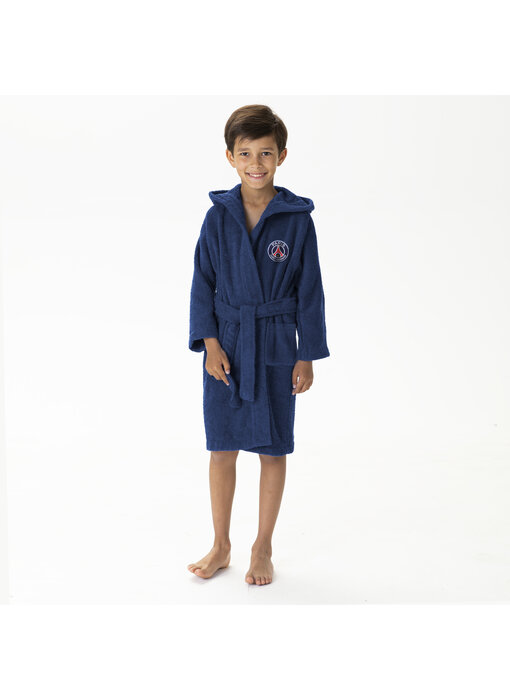 Paris Saint Germain Peignoir Lignes 10/12 ans 100% coton