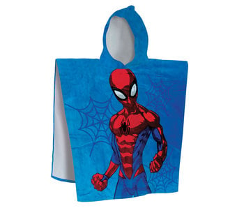 SpiderMan Poncho Hero 60x120 cm Baumwolle