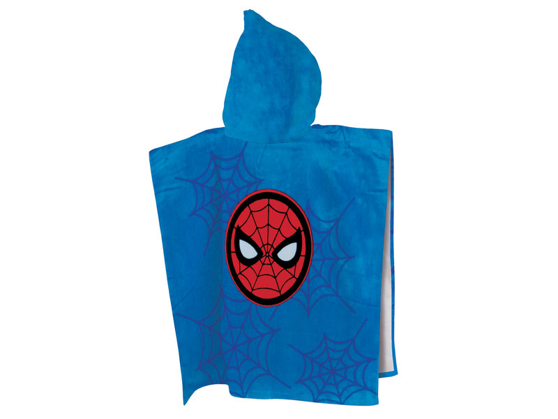 Spider-Man Poncho / Badcape Hero - 60 x 120 cm - Katoen
