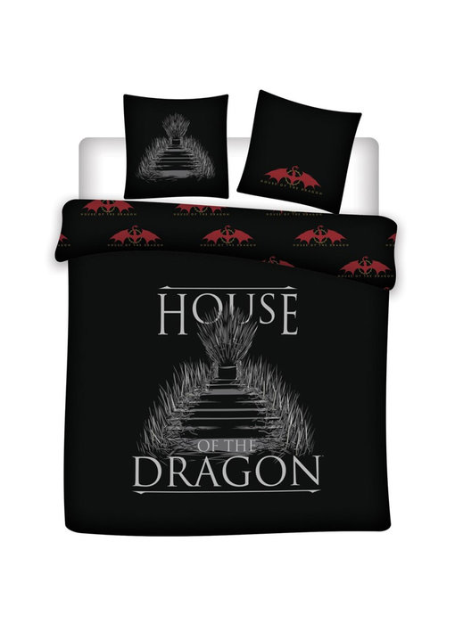 House of The Dragon Bettbezug Targaryen 240 x 220 + 63 x 63 Polyester