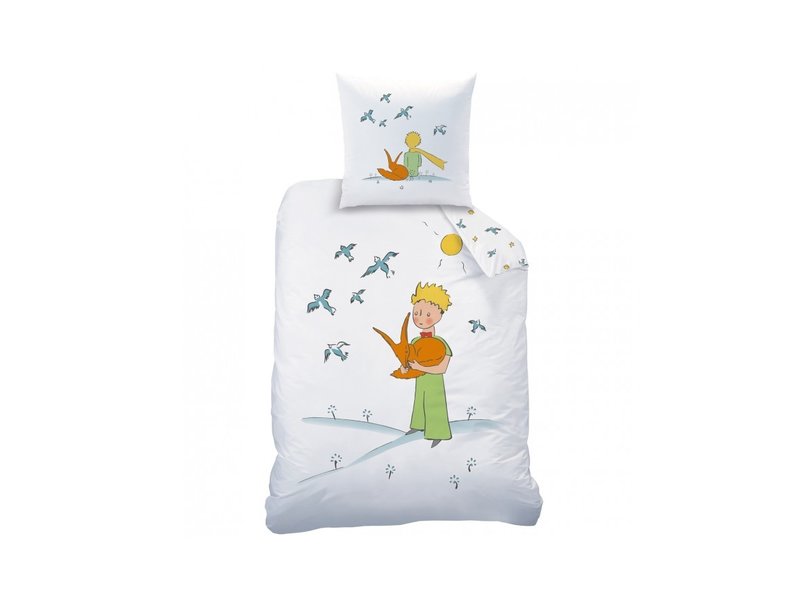 De Kleine Prins Housse de couette Oiseaux - Seul - 140 x 200 cm - Coton