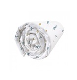 De Kleine Prins Fitted sheet Birds - Single - 90 x 190/200 cm - Cotton