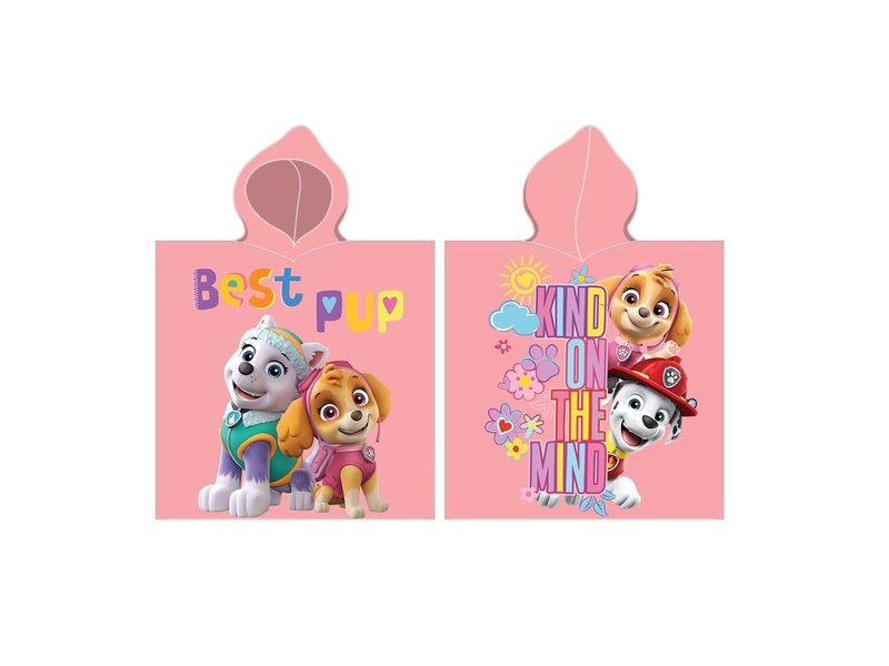 PAW Patrol Poncho Best Pup - 60 x 120 cm - Cotton