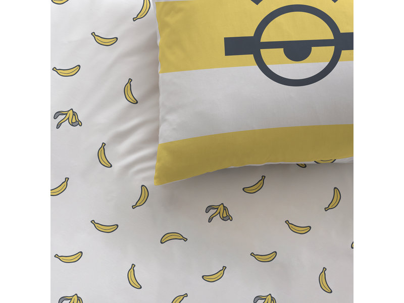 Minions Housse de couette Sketch - Seul - 140 x 200 cm - Coton