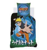 Naruto Housse de couette Black Clouds - Seul - 140 x 200 cm - Coton