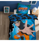 Naruto Bettbezug Black Clouds - Single - 140 x 200 cm - Baumwolle