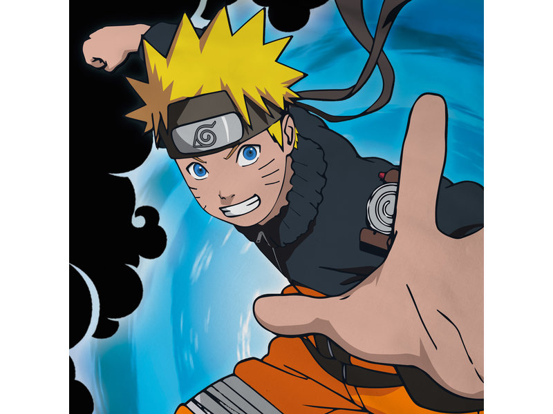 Naruto Dekbedovertrek Black Clouds - Eenpersoons - 140  x 200 cm - Katoen