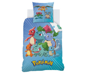 Pokémon Duvet cover Starter Evolution 140 x 200 cm Cotton