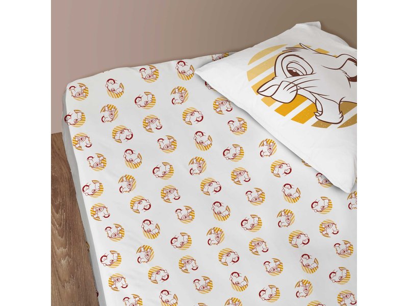 Disney The Lion King Fitted sheet Prince 90x200/190 cm 100% cotton