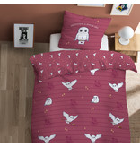 Harry Potter Housse de couette Hedwige - Seul - 140 x 200 cm - flanelle de coton