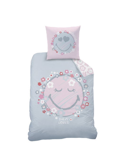 Smiley World Housse de couette Summer Fun 140 x 200 cm Coton