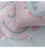 Smiley World Housse de couette Summer Fun - Simple - 140 x 200 cm - Coton