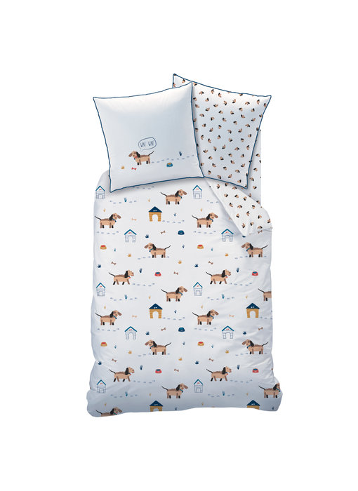 Matt & Rose Housse de couette Waf Waf 140 x 200 cm Coton