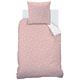 Housse de couette Taches roses 140 x 200 cm Coton