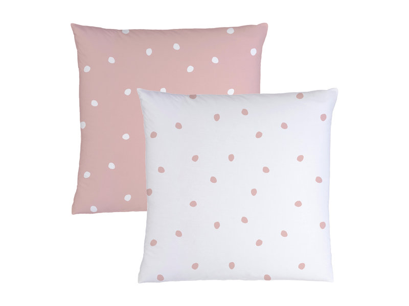 Matt & Rose Duvet cover Pink Spots - Single - 140 x 200 cm - Cotton
