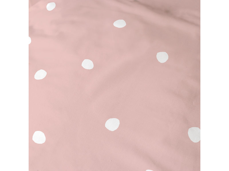 Matt & Rose Duvet cover Pink Spots - Single - 140 x 200 cm - Cotton