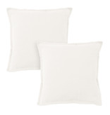 Matt & Rose Set Pillowcases Off White - 65 x 65 cm - 100% Linen