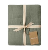 Matt & Rose Set Pillowcases Moss Green - 50 x 70 cm - 100% Linen