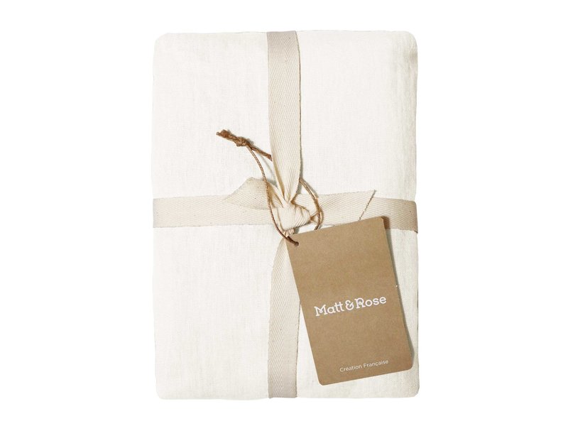 Matt & Rose Set Pillowcases Off White - 50 x 70 cm - 100% Linen