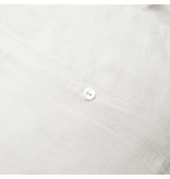 Matt & Rose Housse de couette Off White - Taille hôtel - 260 x 240 cm, sans taies d'oreiller - 100% Lin
