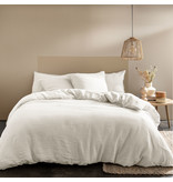 Matt & Rose Bettbezug Off White – Hotelgröße – 260 x 240 cm, ohne Kissenbezüge – 100 % Leinen